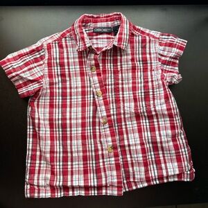 Cherokee boys plaid shirt